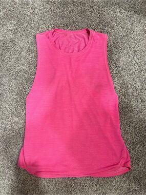 lululemon athletica Ribbed Sleeveless Tank - Hot Pink